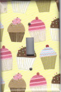 Light Switch Plate & Outlet Covers KITCHEN ~ CUPCAKE / MUFFINS BAKING 