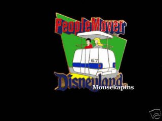 Disneyland Tomorrowland PEOPLE MOVER Disney 1998 Pin