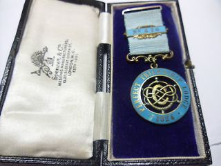   & Enamel Masonic Medal No 376 Peace & Friendship Lodge No Reserv