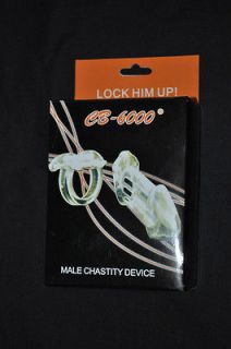 Clear CB6000 Male Chastity Device