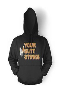 Your Butt Stinks Smoking Tobacco Cigarettes Humorous Funny Saying Mens 