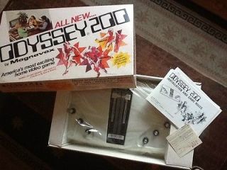 MAGNAVOX Odyssey 200 Vintage Video Game System Console NEW SEALED