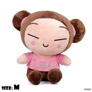 Pucca Plush 14 Love Pink T figure doll Suffed toy Vooz Toy M sz brown