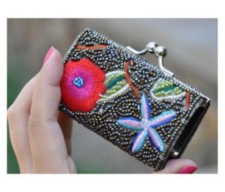 beaded change purse in Clothing, 
