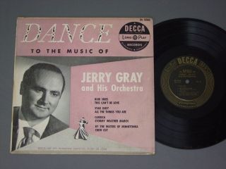 dance to the music of jerry gray and his orchestra lp vinyl record