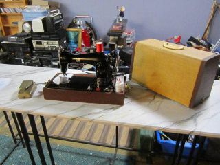 Vintage Japan Montgomery Ward Precision Built Sewing Machine