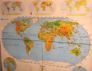   down student map, FOUR LAYER MAP, two world, two United States maps