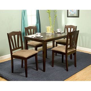 Metropolitan 5 Piece Pc Dining Room Set Table, Chairs 5pc Dinning 