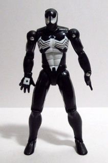 Marvel Hall of Fame Multi Jointed BLACK COSTUME SPIDER MAN Action 