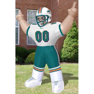 Miami Dolphins NFL 8 Inflatable Tiny Player Blow Up Lawn Figure