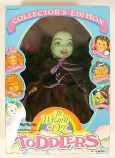 NEW* Wizard of Oz Toddler Doll Wicked Witch of the West