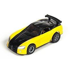   Xtraction R9 03 Viper Competition Coupe (Yellow/Black) Scale Slot Car