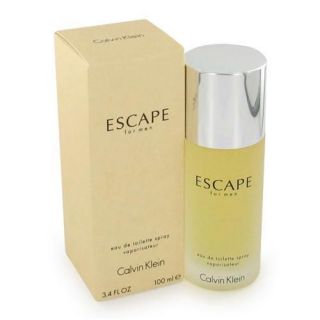 Escape by Calvin Klein Men Cologne 3.4oz Eau de Toilette Spray New in 