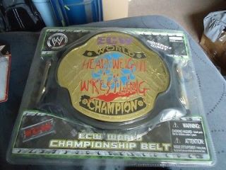  WORLD CHAMPIONSHIP BELT TOY BELT IN BOX WWF WCW XPW CZW RAW TNA IMPACT