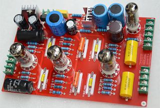 Assembled 12AX7+6Z4 Tube preamp board (base on Marantz 7 M7 circuit)