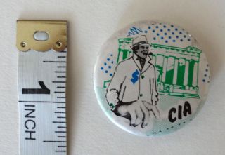 Vintage CIA Music Pin Badge RARE Original Not a Repro