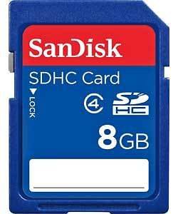 8GB SDHC MEMORY CARD FOR NIKON COOLPIX S1100pj S4000