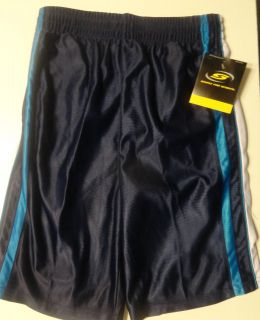 Simply For Sports Boys Basketball Navy with White Stripe Shorts Sizes 