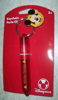 Disney   Mickey Mouse Key Chain   Keychain with pen
