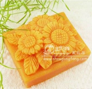 New Thick Silicone SUNFLOWER Soap Candle Cake Chocolate Mold Mould Pan
