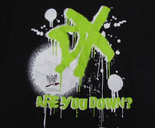   Shirt SIZE M DX Wrestling WWE WWF Shawn Michaels Triple H