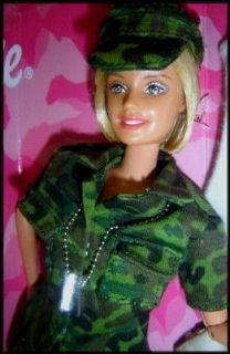 RARE Military BARBIE   BOOT CAMP   Army AAFES Fashion Doll GI GEAR 