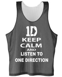 KEEP CALM AND LISTEN ONE DIRECTION mesh jersey