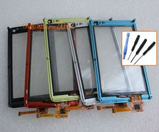 Touch Screen Digitizer Glass With Frame Replacement for Nokia N8 With 