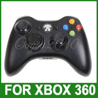 Pcs Black Wireless Shock Game Controller For Genuine Microsoft xBox 