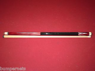 New Players Red Custom Pool Cue 18 19 20 or 21 oz Billiards Stick Free 