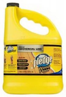 Gallon Pledge Commercial Wood Floor Cleaner 70734  S C Johnson Wax