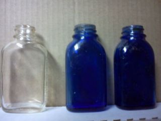 Old Medicine Bottles. 2 Phillips Milk of Magnesia 1 Bayer Aspirin