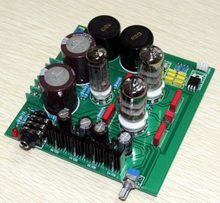 Tube 6N3 + 6Z4 + lehmann circuit Headphone Amplifier board   Assembled 