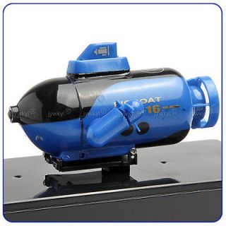 Submarine Radio Remote Control Mini RC Toy Mini Submarine Submersible