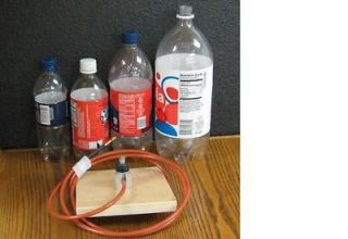 WATER ROCKET LAUNCHER, model RDWD  launch soda pop bottles  WAY COOL 