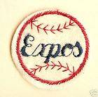 MONTREAL EXPOS MLB VINTAGE 1960s Felt Hat Patch RARE