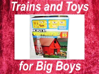  WESTERN RANCH SET S Scale 164 Train Accessories Farm Figures New I