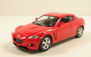   RX 8 1:36 scale 5 diecast metal model car Brand New by Kinsmart Red