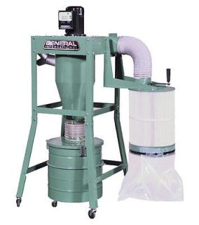 General International 10 800CF M1 Portable 2 Stage Cyclone Dust 