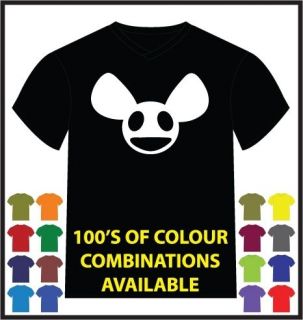 Deadmau5 Head Printed T Shirt Funny Comedy Adult MULTIPLE COLOURS