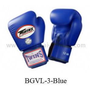   Special Muay Thai Kick Boxing MMA Gloves 8 10 12 14 16 oz BGVL 3 Blue