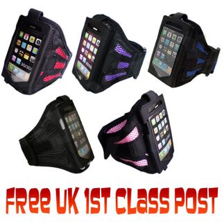 SPORTS GYM RUNNING JOGGING CYCLING ARMBAND FOR VARIOUS MOBILE PHONES 