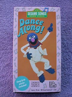 Dance Along! Classic Sesame Street OOP Rare HTF