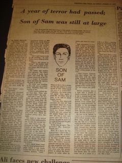 1502431DR SON OF SAM SERIES PART 7 OF 8 SERIAL KILLER AUGUST 27 1977 