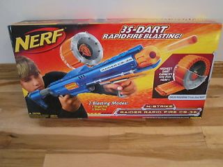 Nerf Gun New N Strike rapid fire Blaster darts Raider CS 35 Clip 