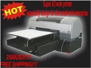cheapest price T shirt printer light color shirt printing USD2500 free 