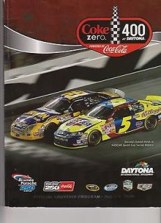 2008 Program 50th NASCAR Coke Zero (Firecracker) 400 Daytona 164 