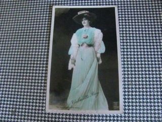   RAY ENGLISH EDWARDIAN DANCER MUSICAL THEATRE ACTRESS PICTURE CARD
