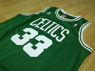   Bird Boston Celtics NBA jersey size Large Green swingman Throwback