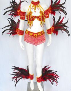 Da NeeNa T003 Belly Samba Warrior Princess Costume S   XL
